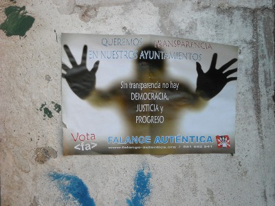 Cartel de las Municipales 2011