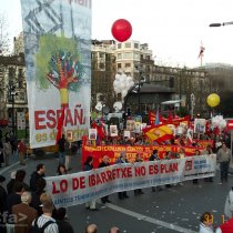 Manifestación San Sebastian (13-12-2003)