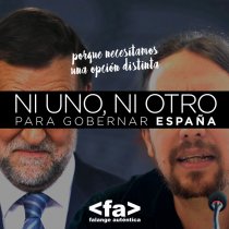 Ni uno ni otro, para gobernar España