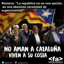 No aman a Cataluña, viven a su costa