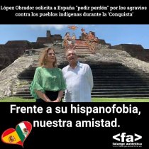 Frente a su hispanofobia, nuestra amistad