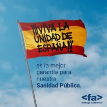 España es la mejor garantía para nuestra sanidad pública