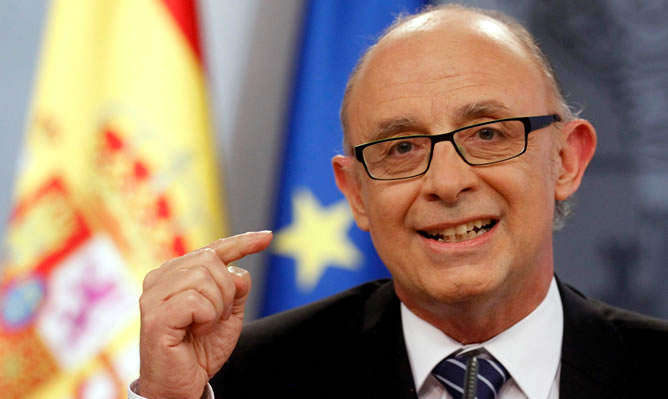 Cristobal Montoro, Ministro de Hacienda