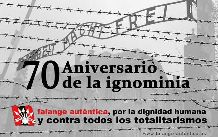 70 aniversario de la liberación de Auschwitz