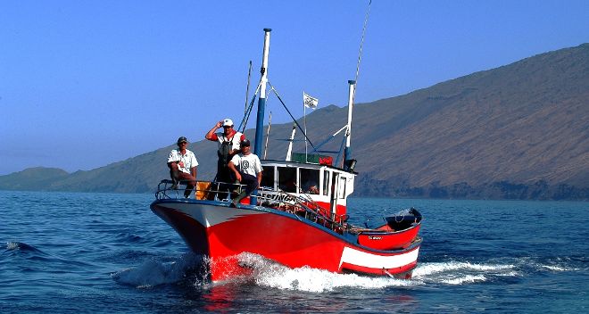 Pescadores de las Islas Canarias