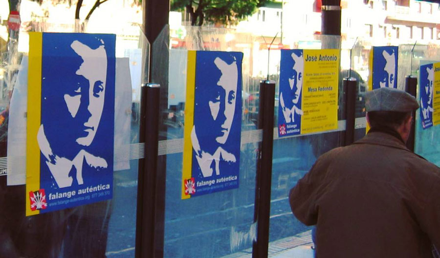 Carteles de FA con José Antonio Primo de Rivera