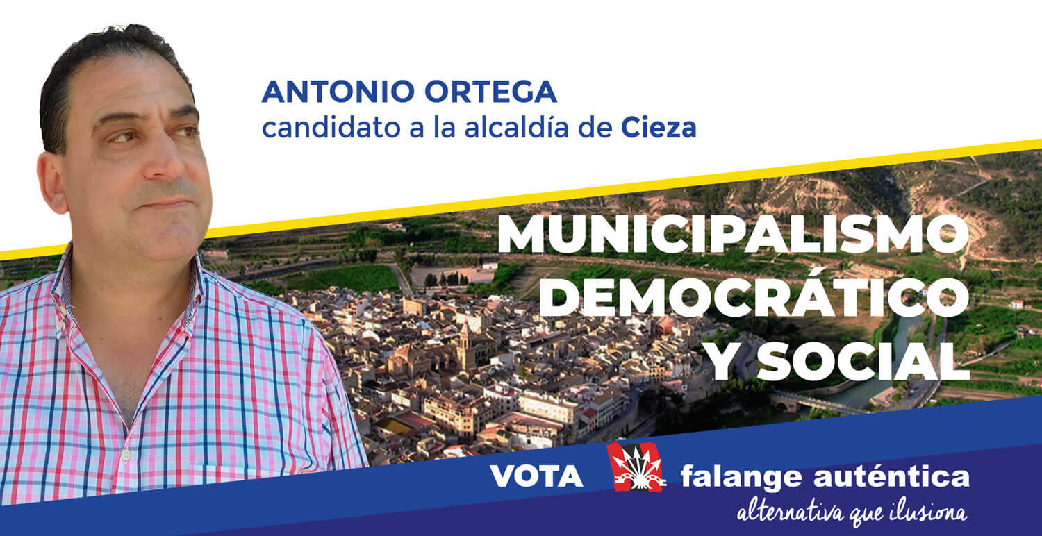 En Cieza vota Falange Auténtica