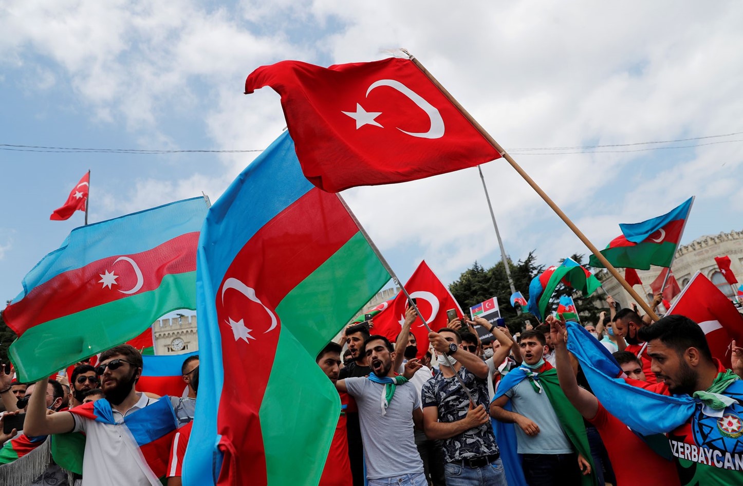 Azerbaiyan, brazo de Turquía
