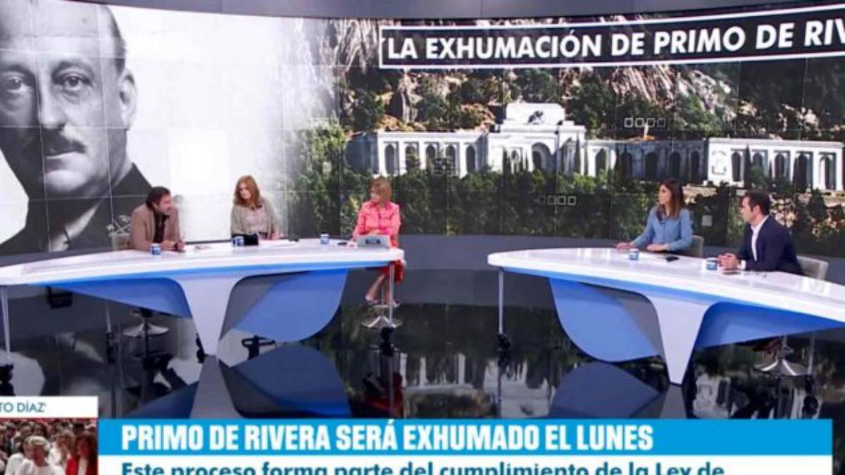 TVE confunde en sus informativos a José Antonio Primo de Rivera con su padre